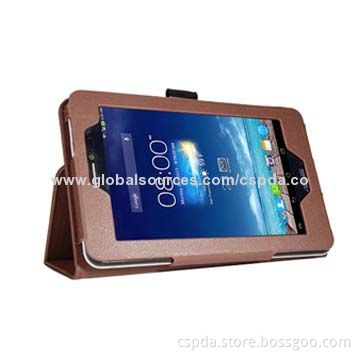 PU Leather Stand Cases for ASUS Fonepad 7 ME175CG, OEM Colors and Materials Available